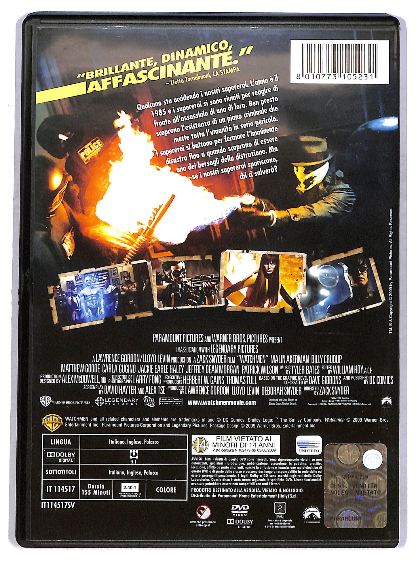 EBOND Watchmen DVD D797250