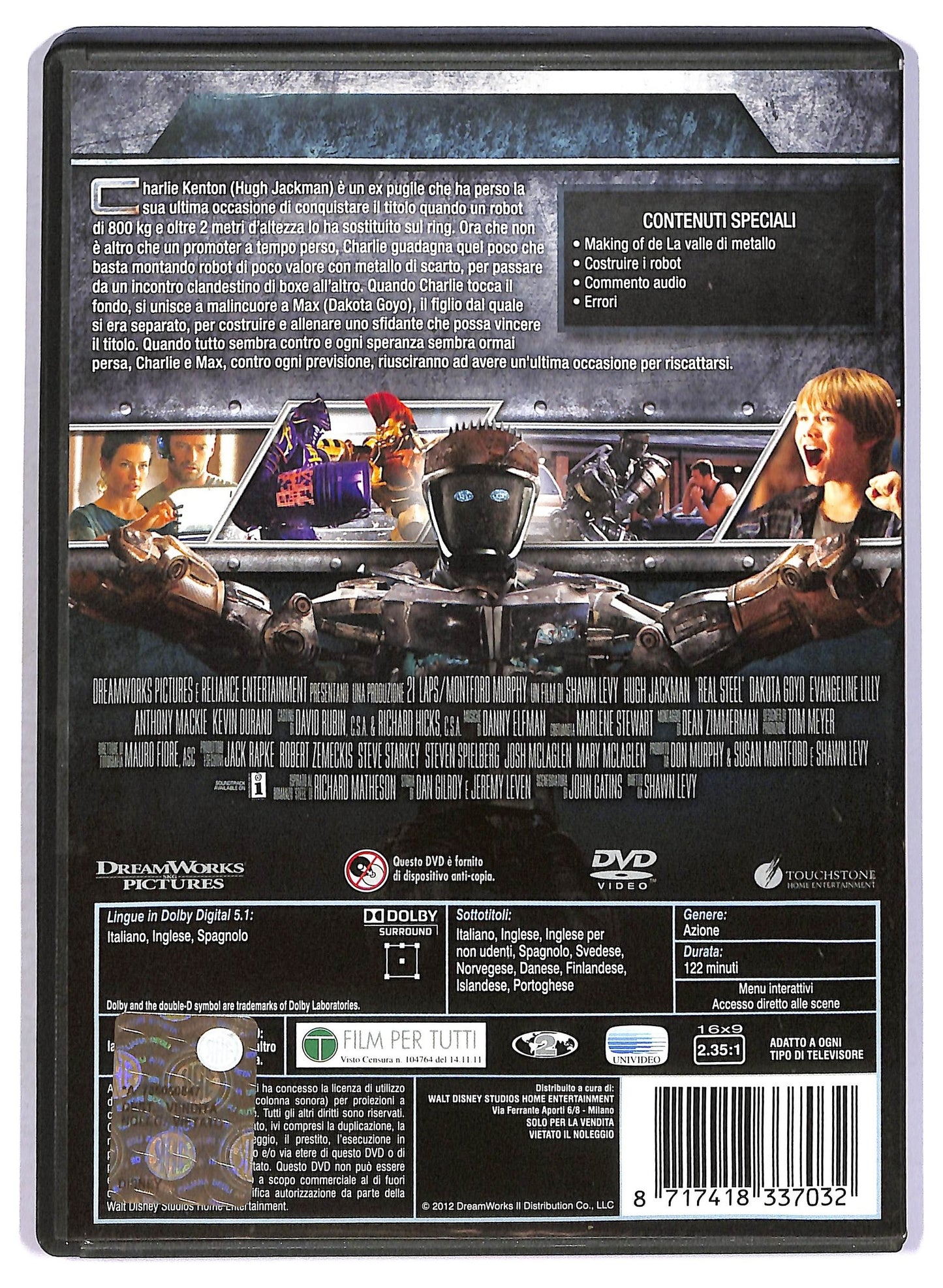 EBOND Real Steel DVD D797326