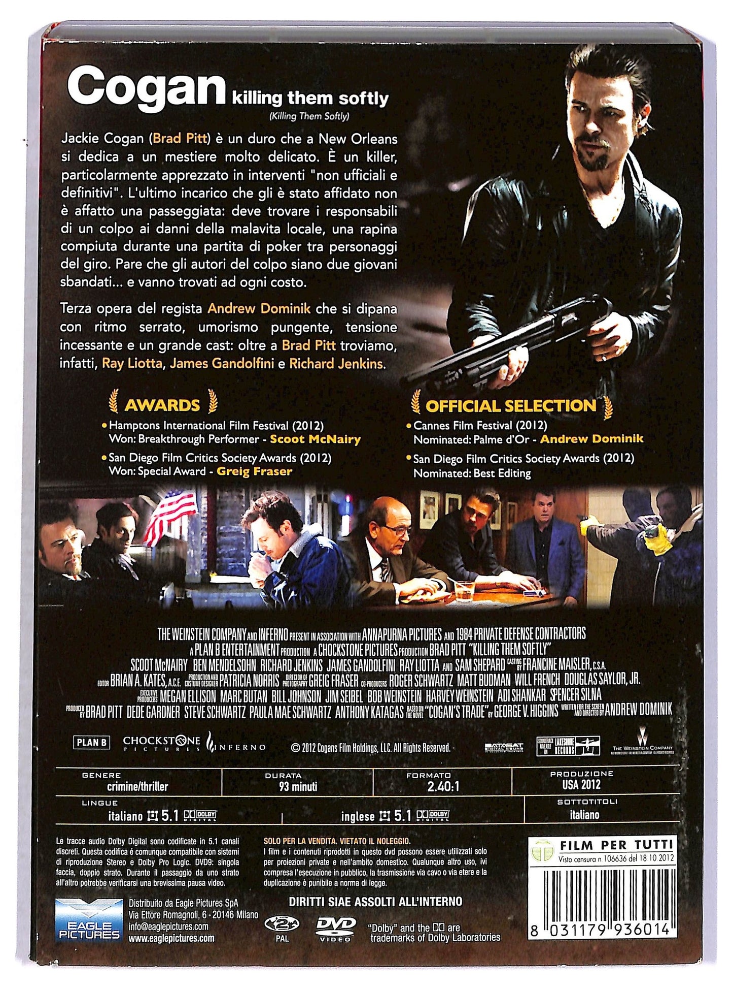 EBOND Cogan - Killing Them Softly DVD D797347