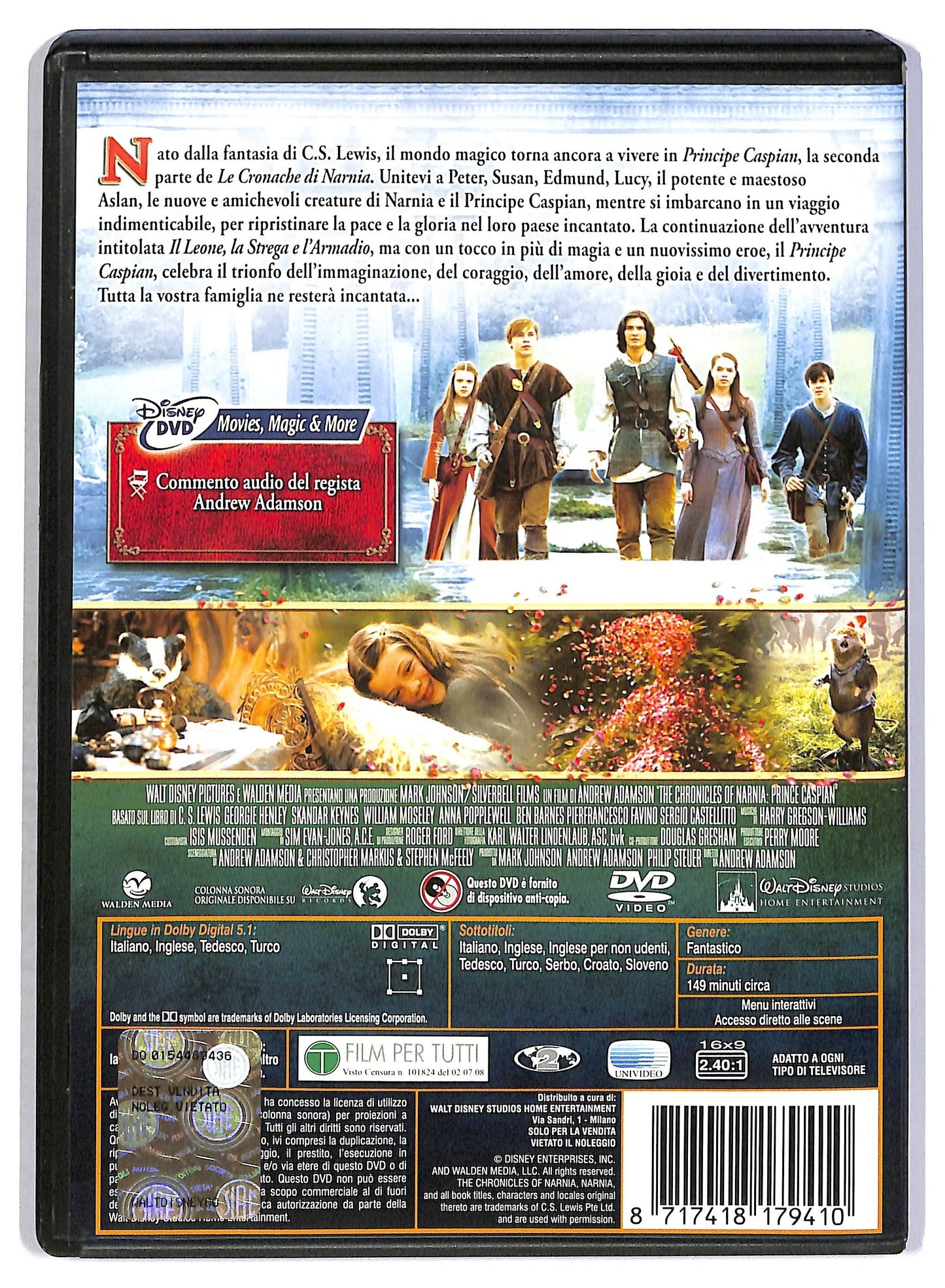 EBOND Le cronache di Narnia - Il principe Caspian DVD D797406