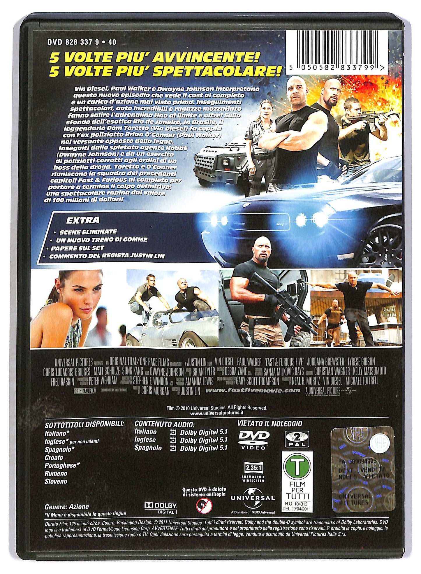 EBOND Fast e furious 5 DVD D797408