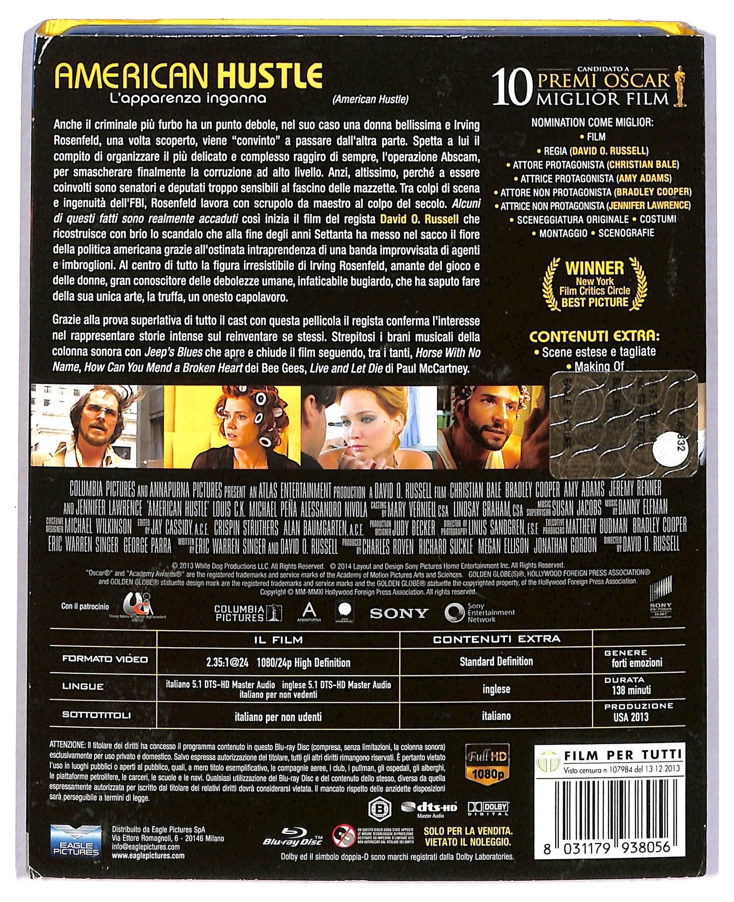 EBOND American Hustle BLURAY D797617