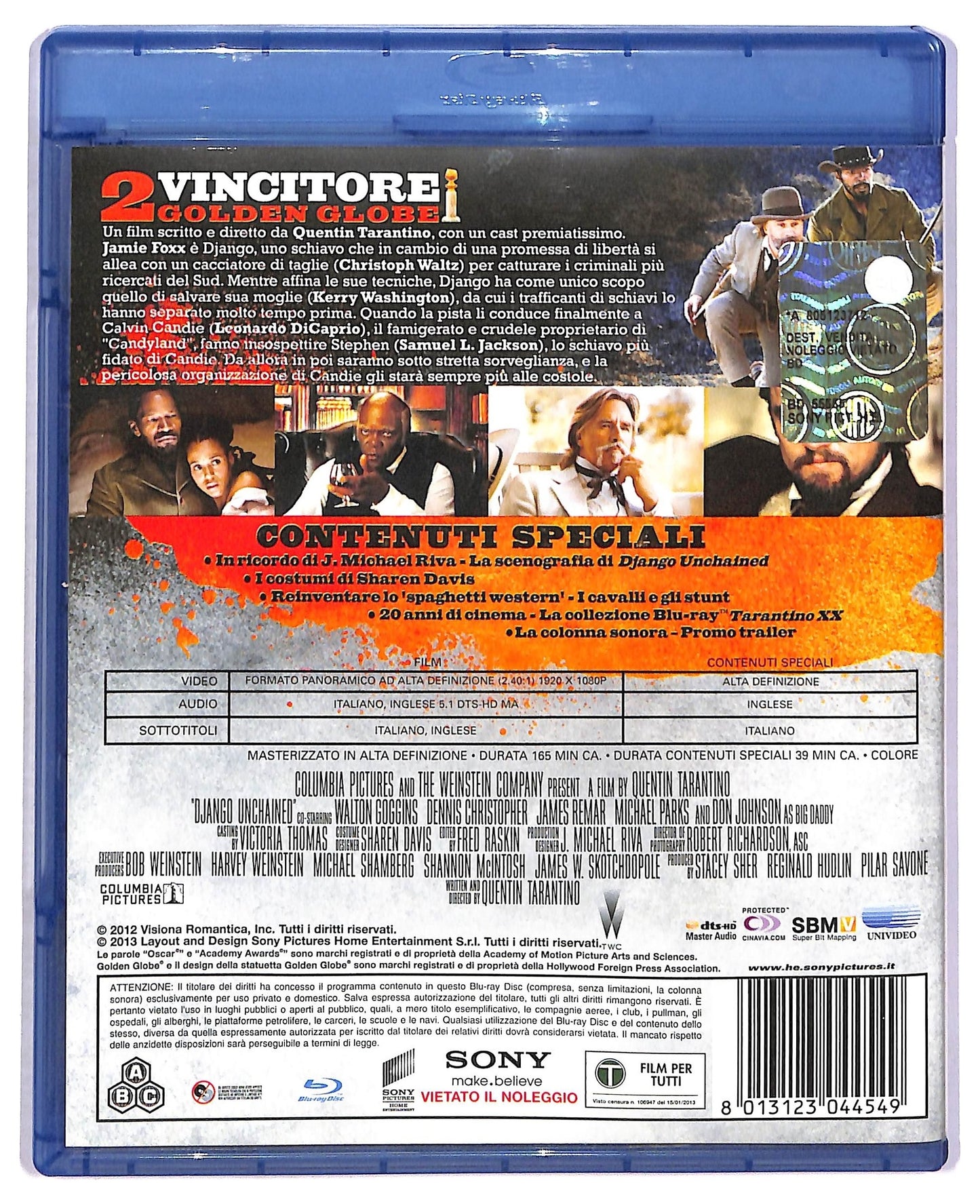 EBOND Django Unchained BLURAY D797618