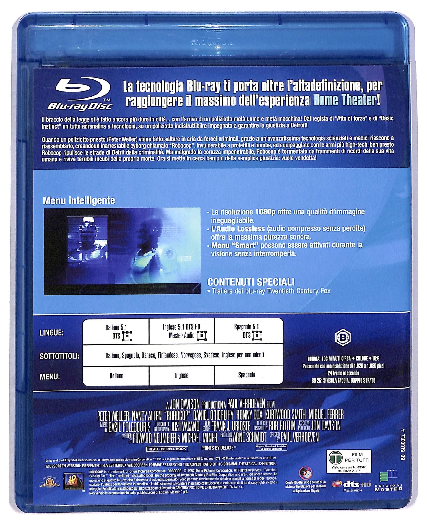 EBOND Robocop BLURAY D797661
