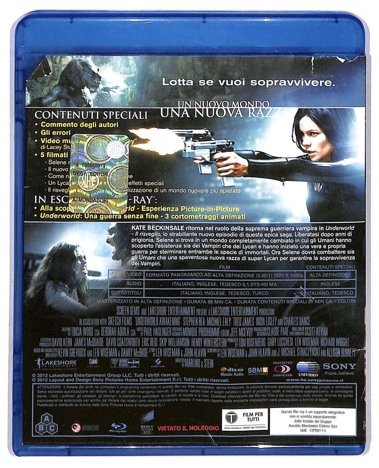 EBOND Underworld-il Risveglio BLURAY D797664