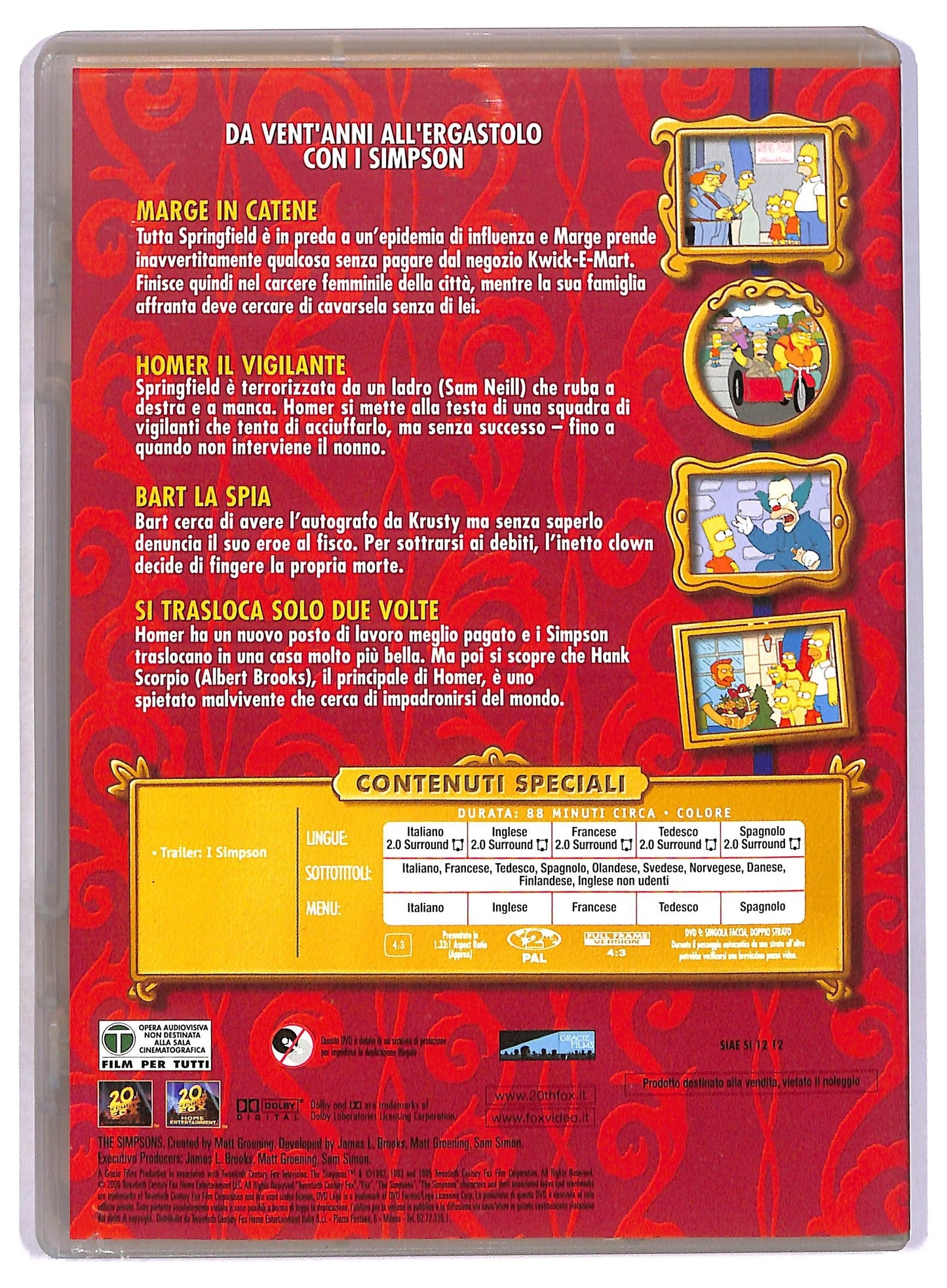 EBOND I Simpson - Delitto e Castigo Vol.12 DVD Editoriale D797702