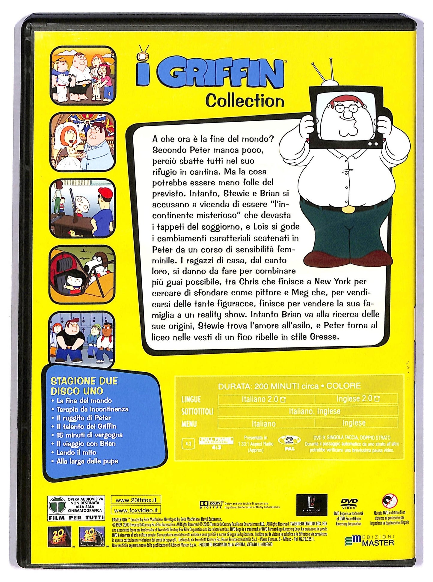 EBOND I Griffin Stagione 2 Disco 1 EDITORIALE DVD D797711