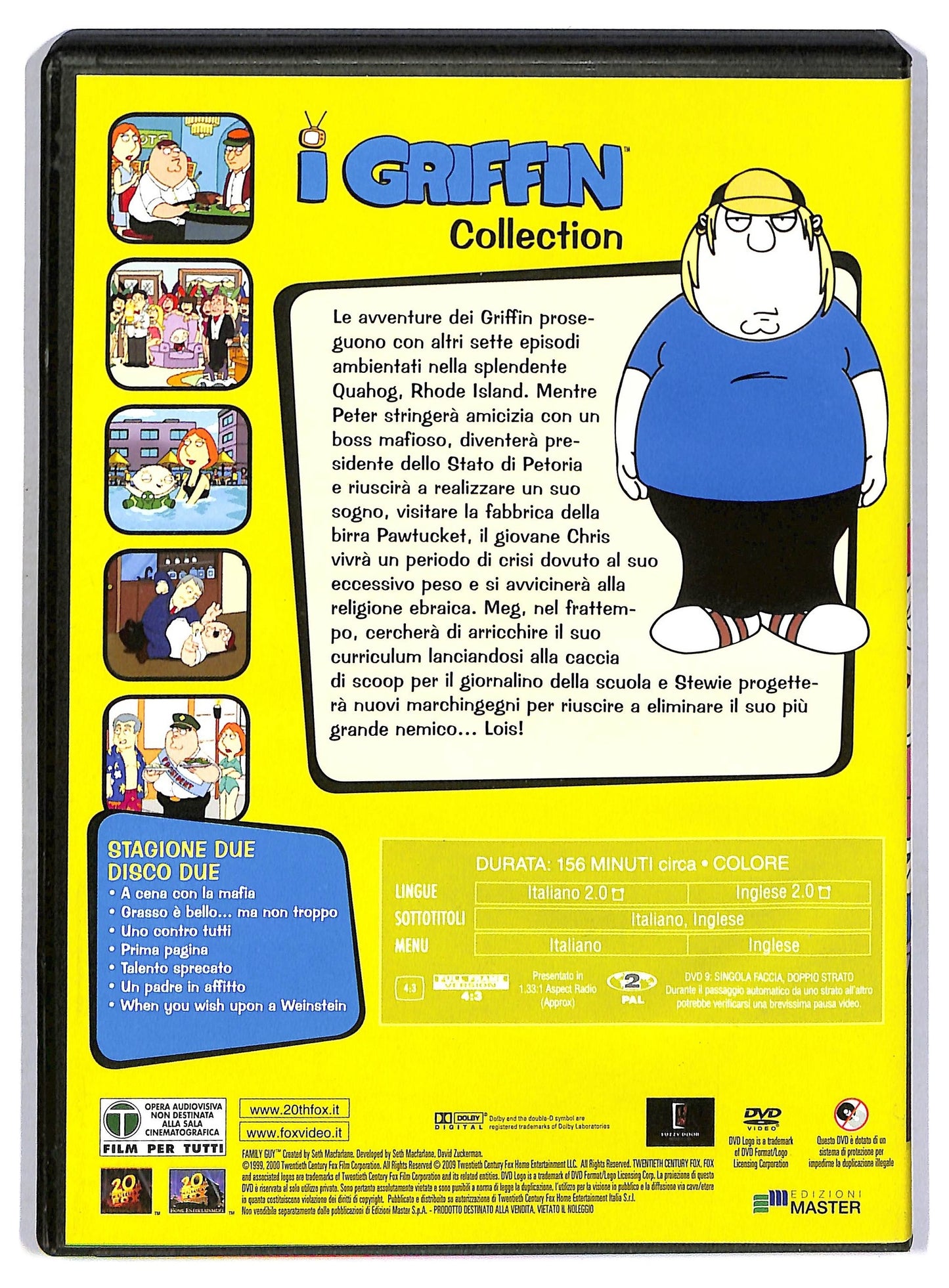 EBOND I Griffin Satgione 2 Disco 2 EDITORIALE DVD D797722