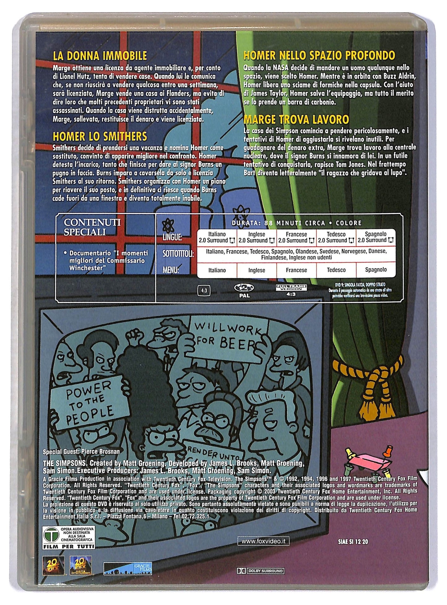 EBOND I Simpson Risky business volume 20 EDITORIALE DVD D797725