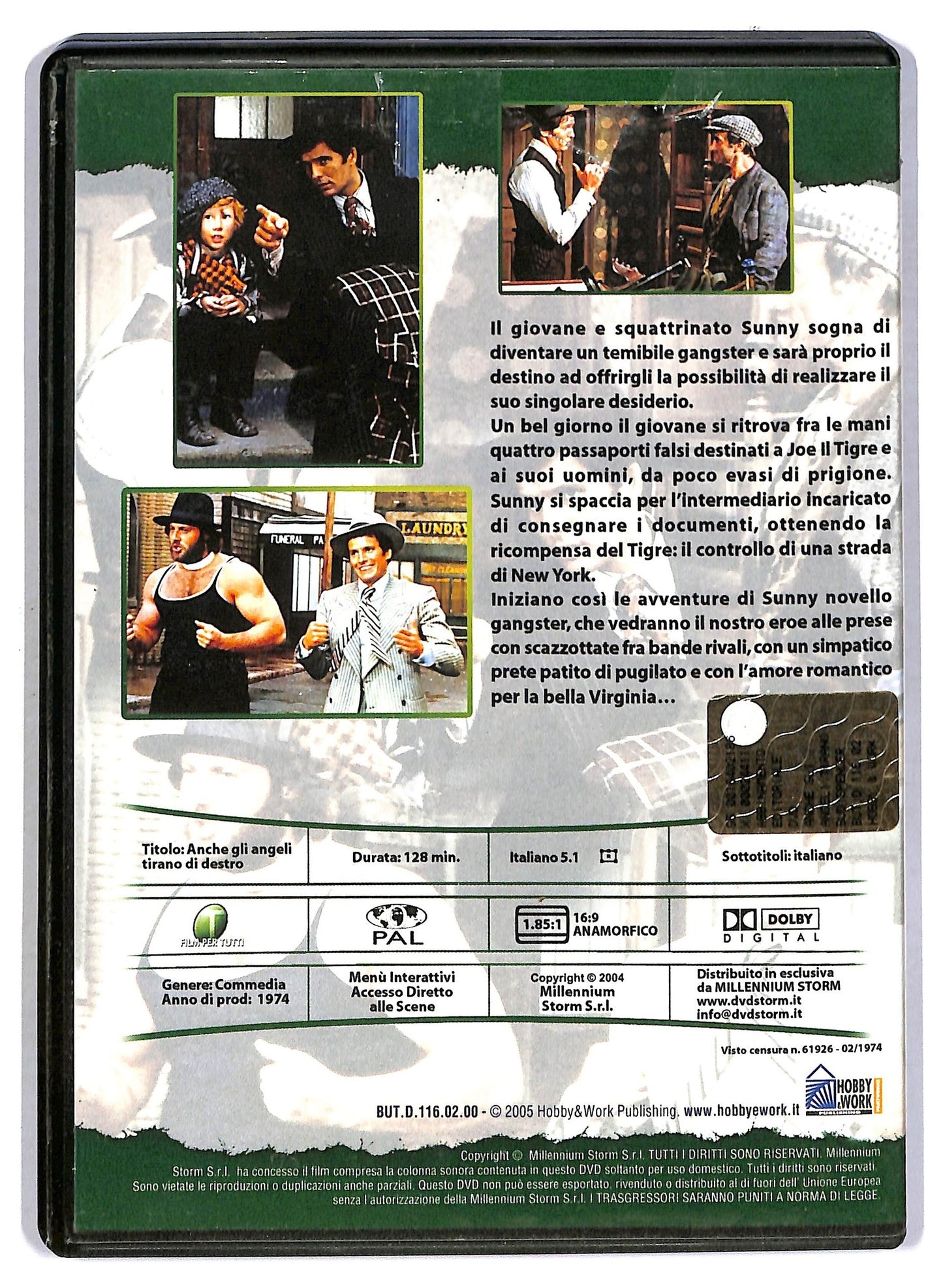 EBOND Anche gli angeli tirano di destro EDITORIALE DVD D797741