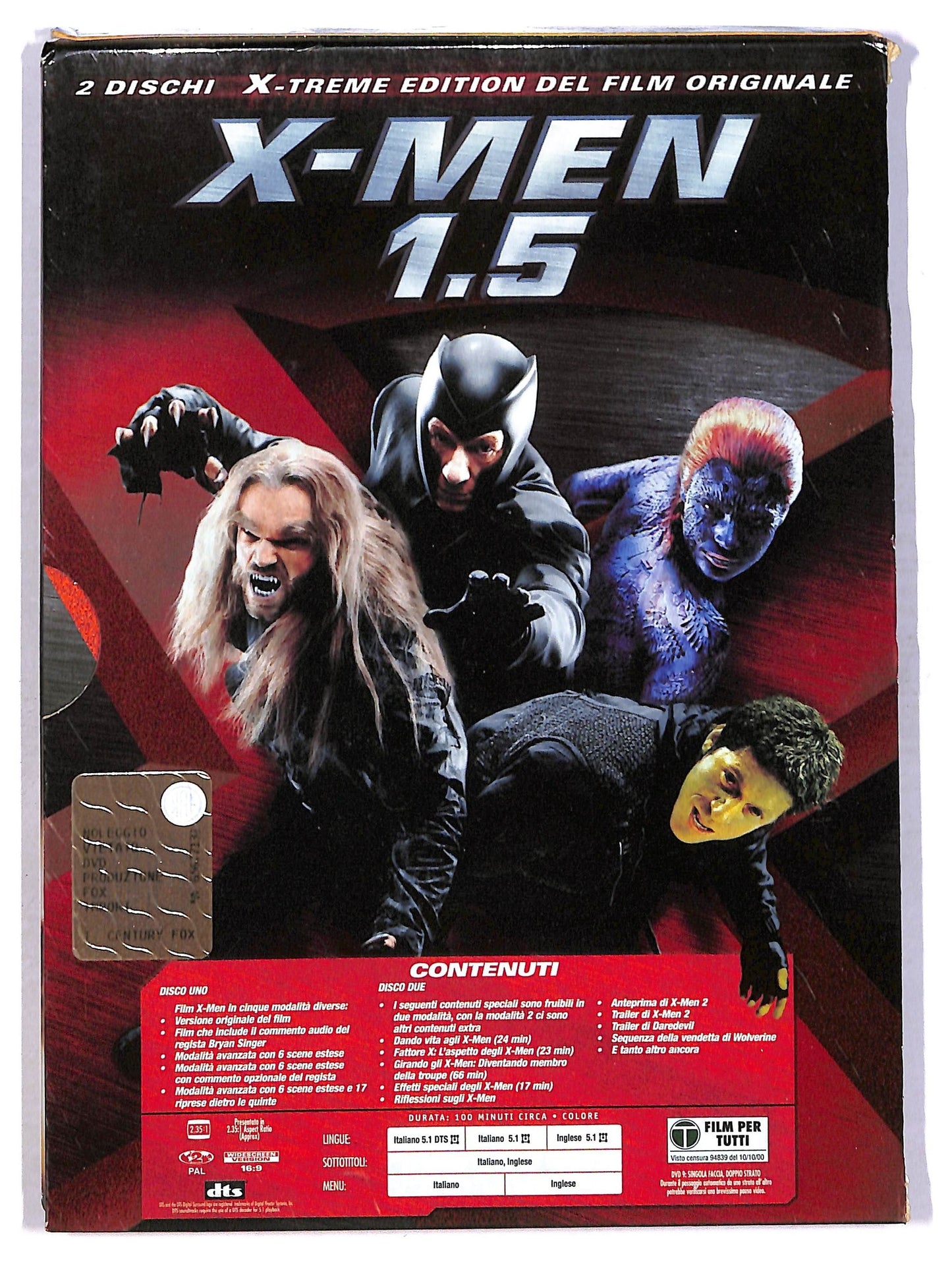 EBOND X Men 1.5 DVD D797809