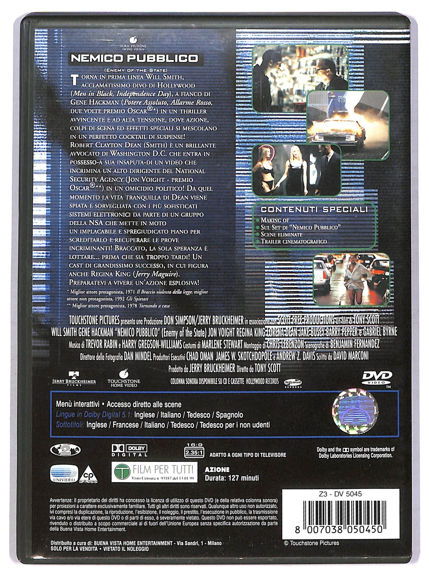 EBOND Nemico pubblico EDIZIONE SPECIALE DVD D797812