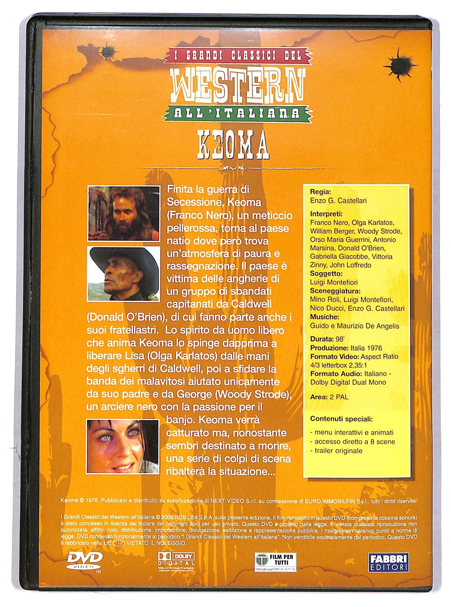EBOND Keoma EDITORIALE DVD D797836