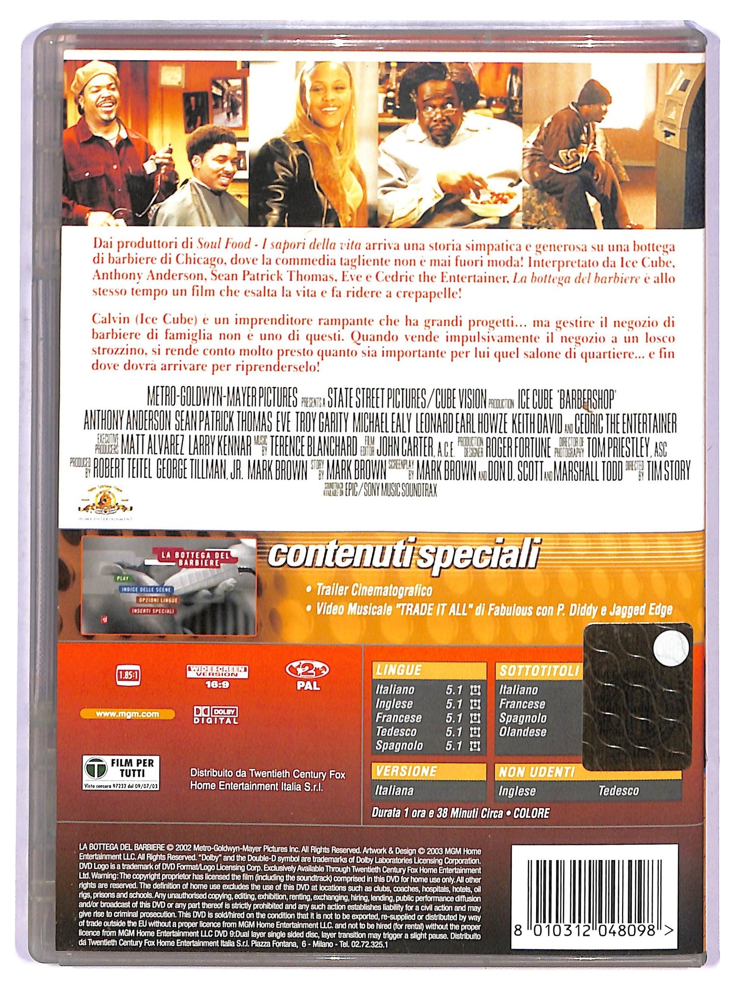 EBOND La Bottega Del Barbiere DVD D798004