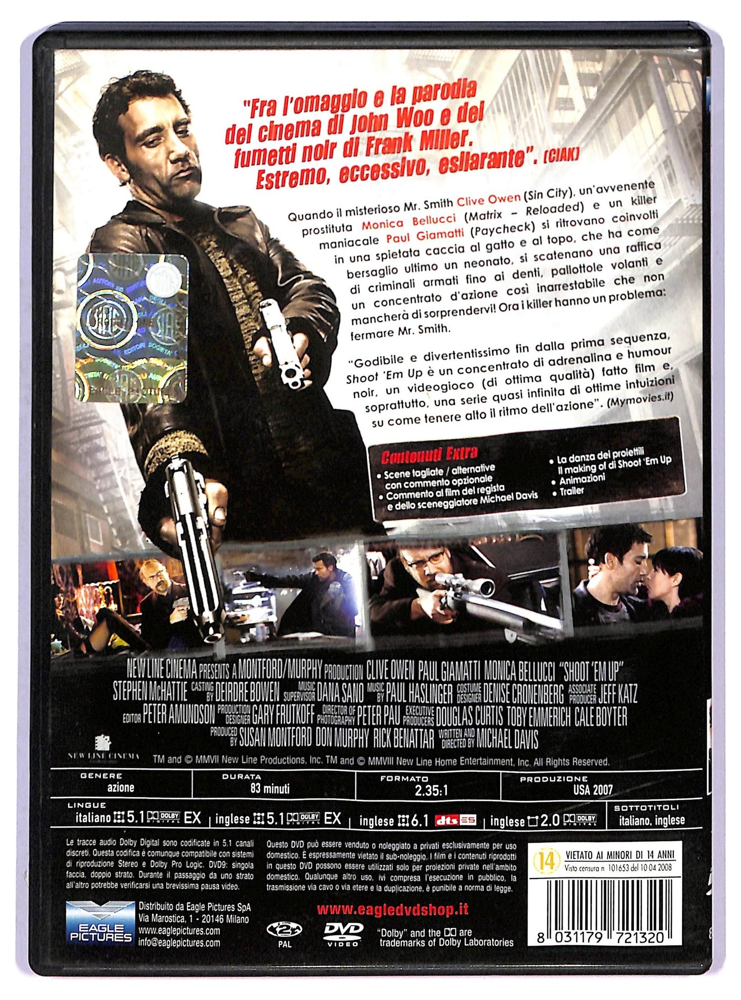 EBOND Shoot 'Em Up Spara O Muori DVD D798006
