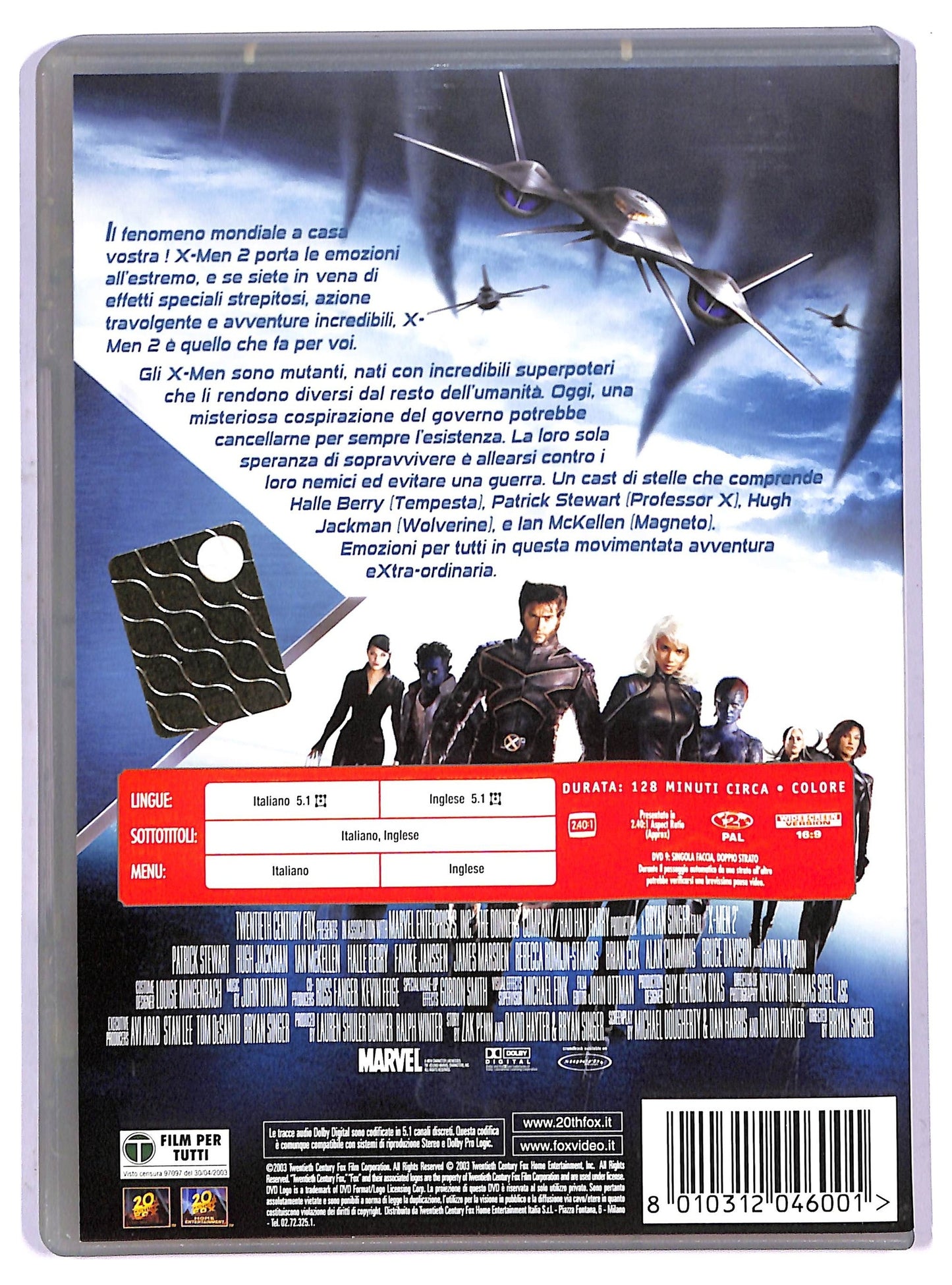 EBOND X-Men 2 DVD D798056