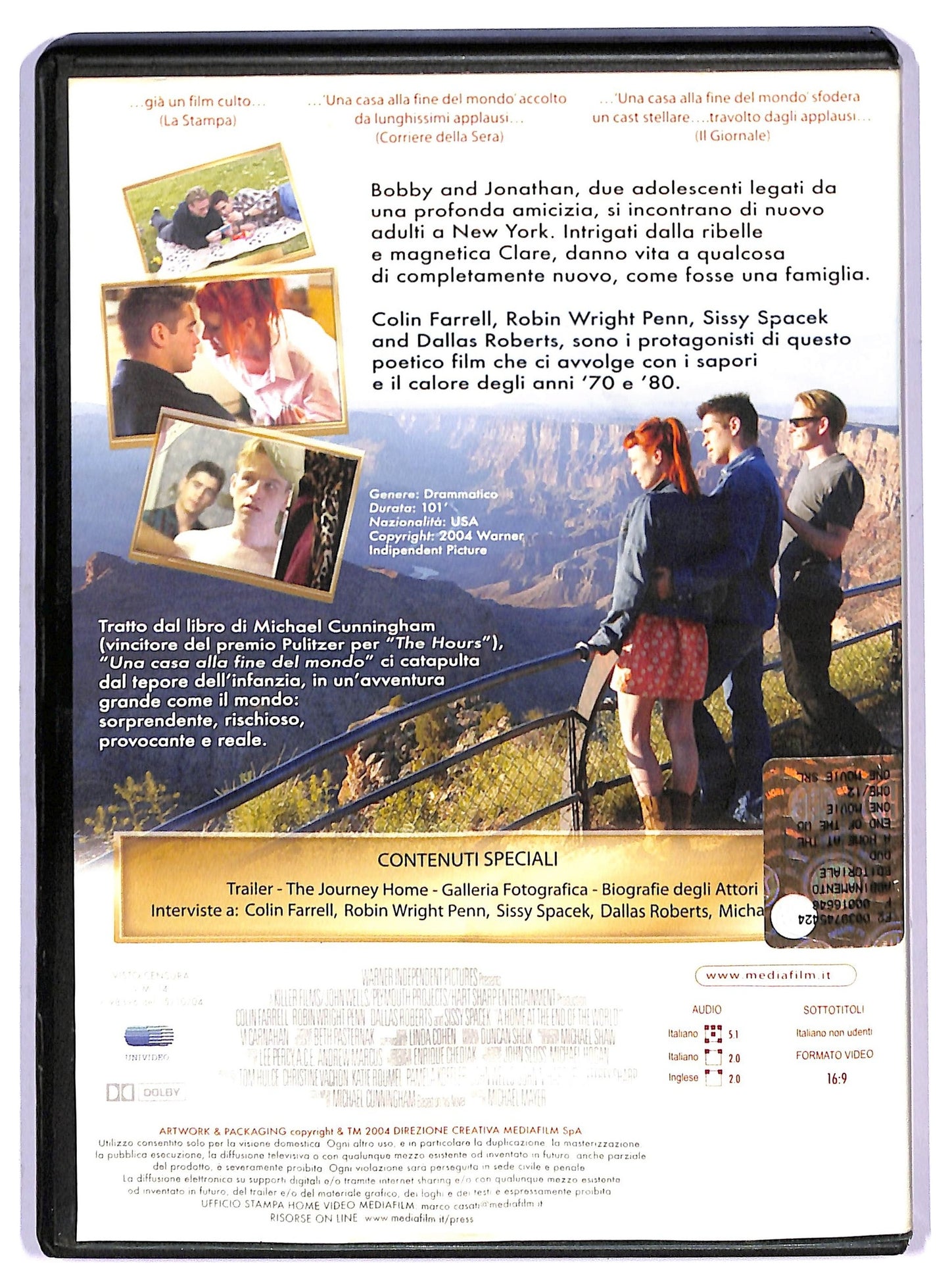 EBOND Una casa alla fine del mondo EDITORIALE DVD D798058