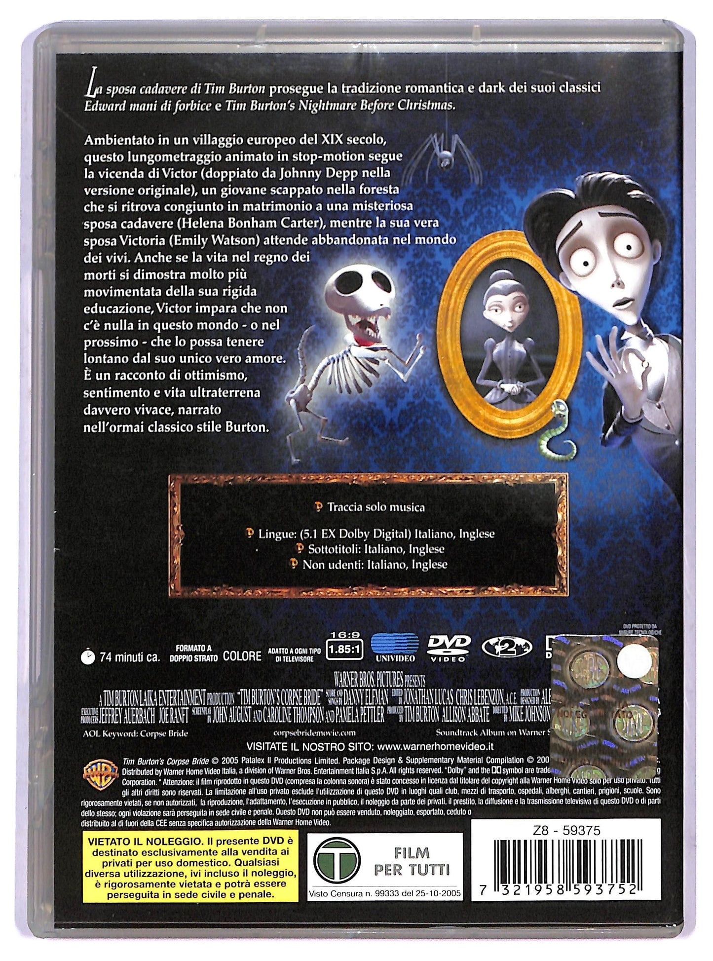 EBOND La sposa cadavere DVD D798109