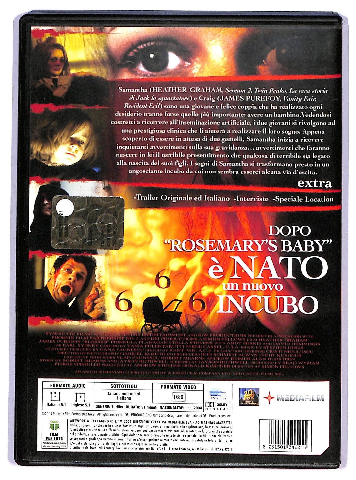 EBOND Blessed - Il seme del male DVD D798133