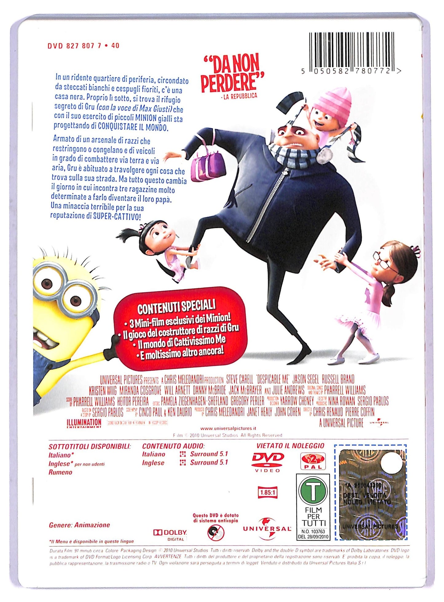 EBOND Cattivissimo Me   DVD D798134