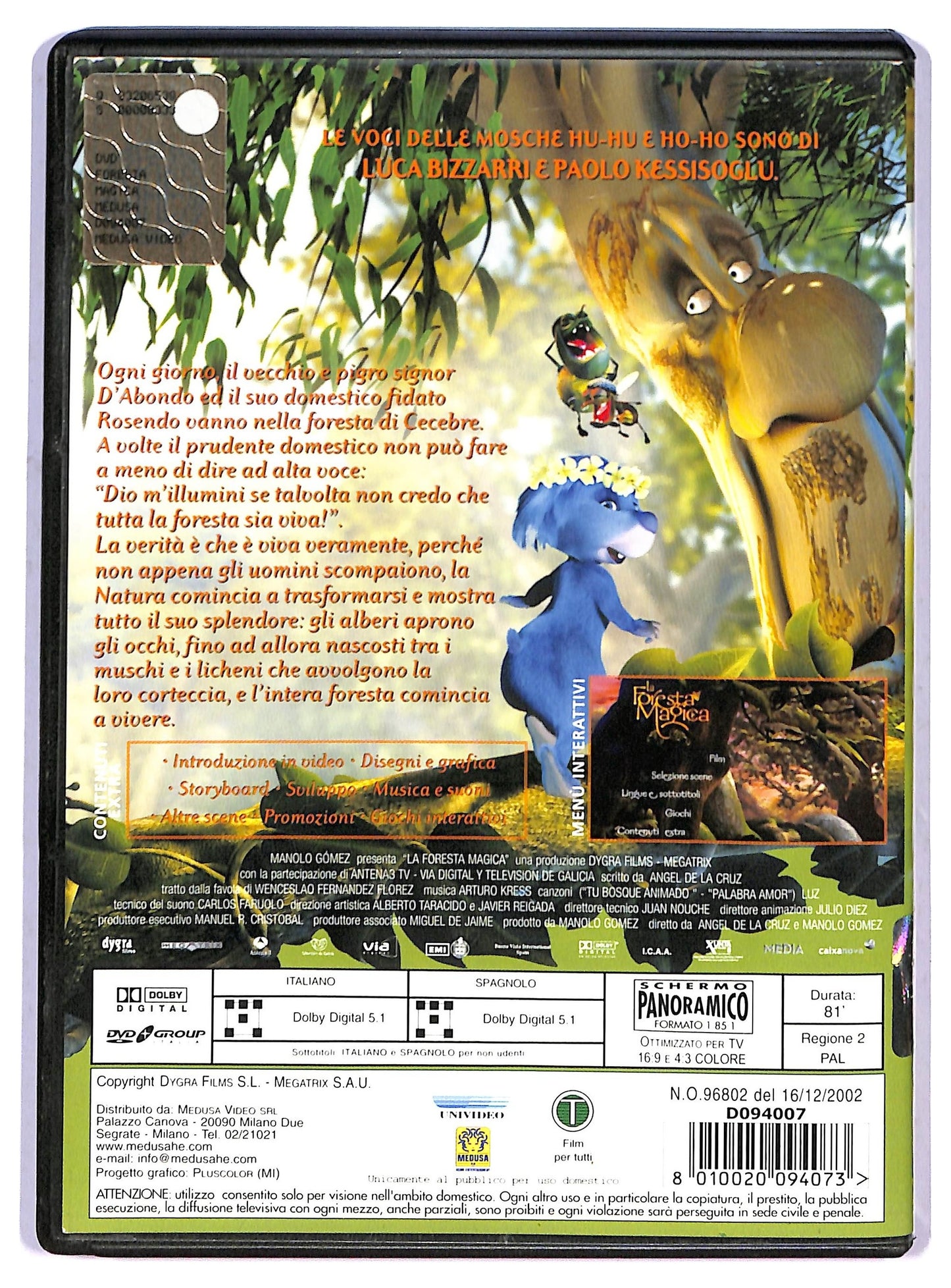 EBOND La foresta magica DVD NOLEGGIO D798149