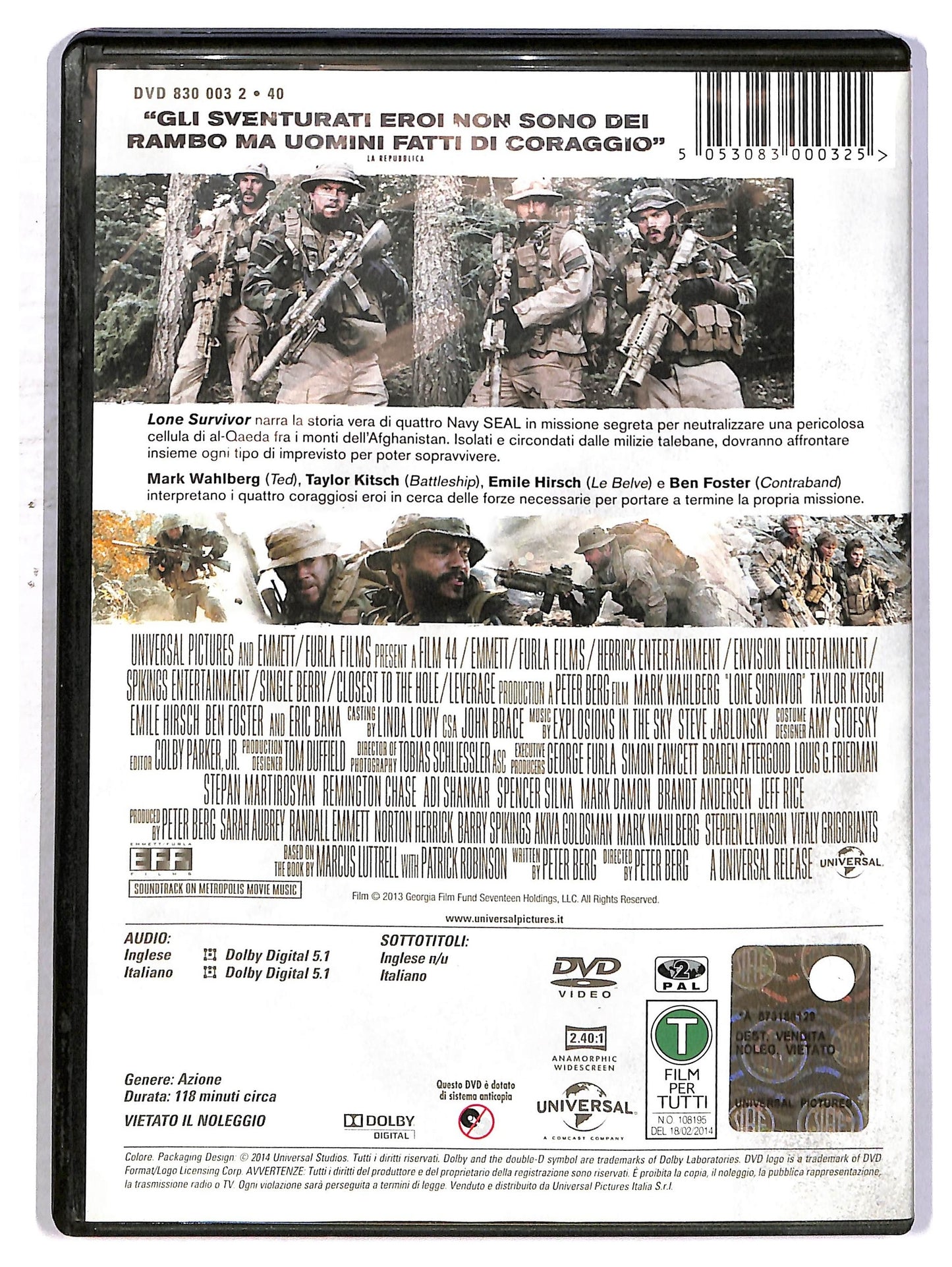 EBOND lone survivor DVD D798220