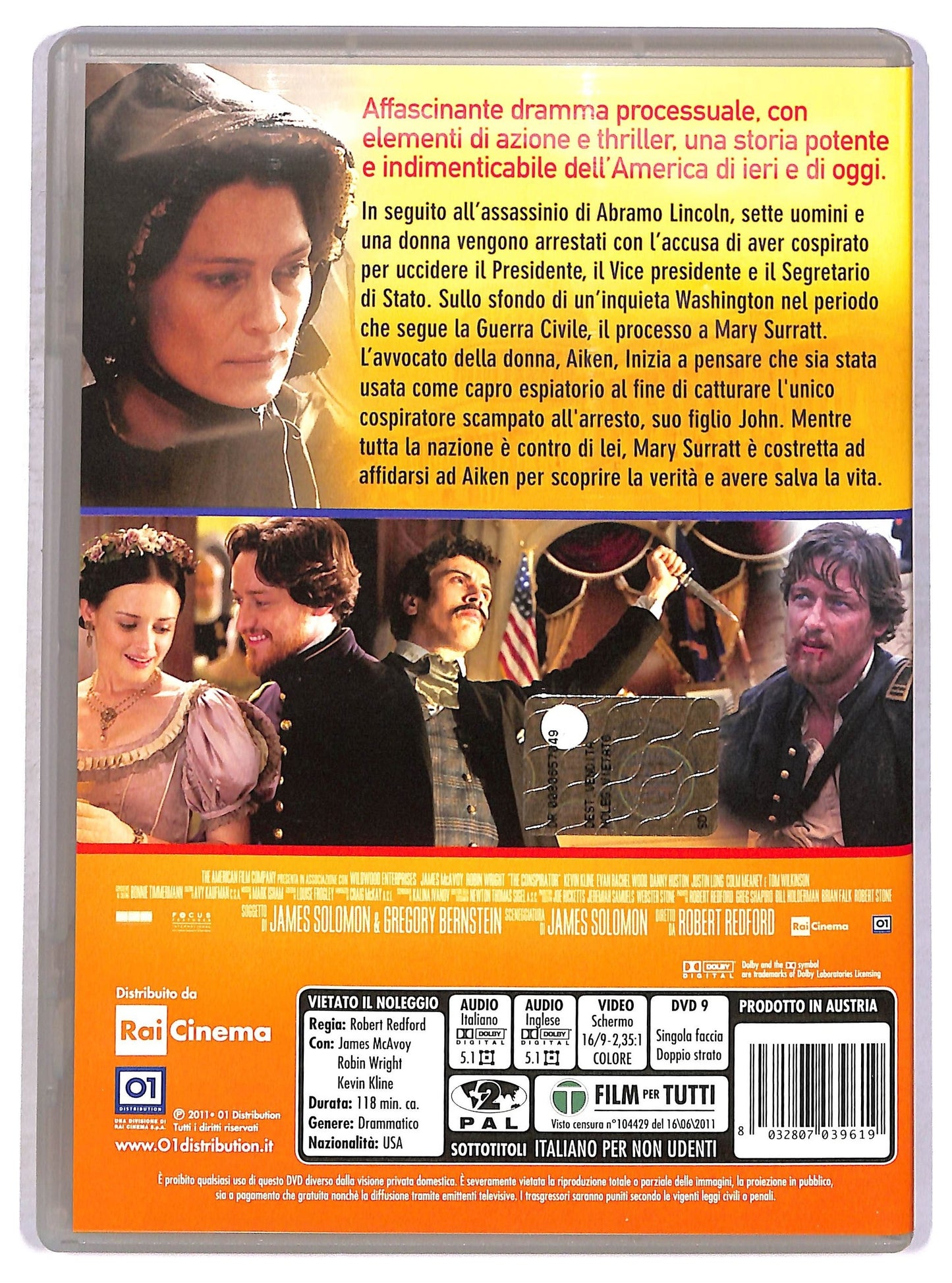 EBOND The Conspirator DVD D798225
