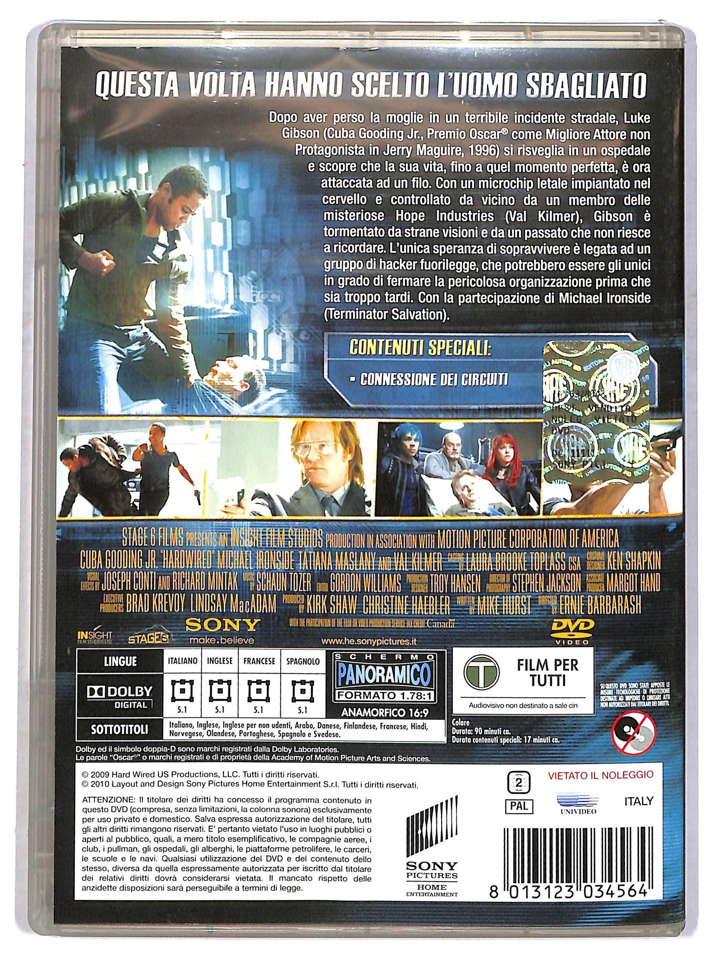 EBOND hardwired - nemico invisibile DVD D798307