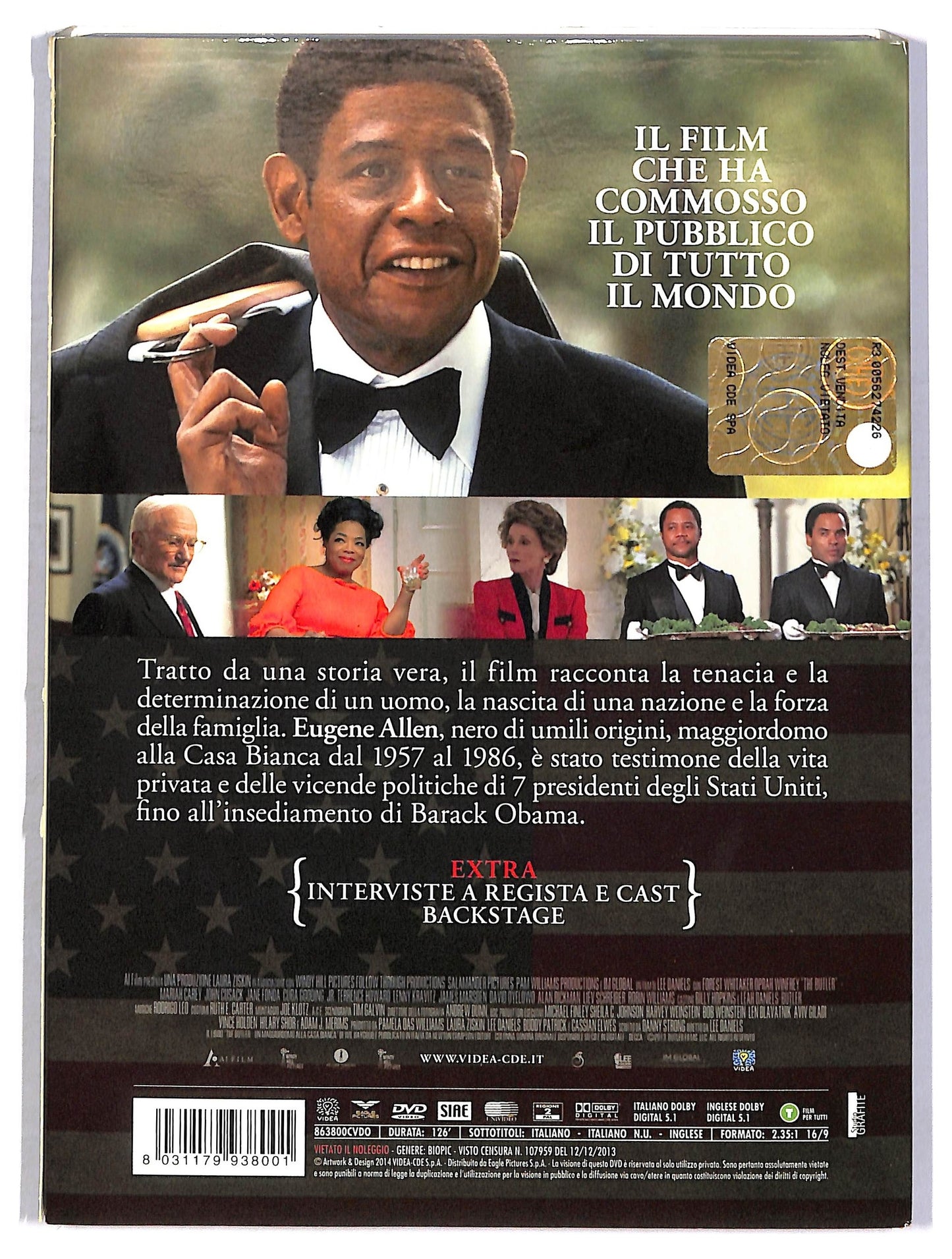 EBOND The Butler - Un maggiordomo alla Casa Bianca SLIPCASE DVD SLIM D798325