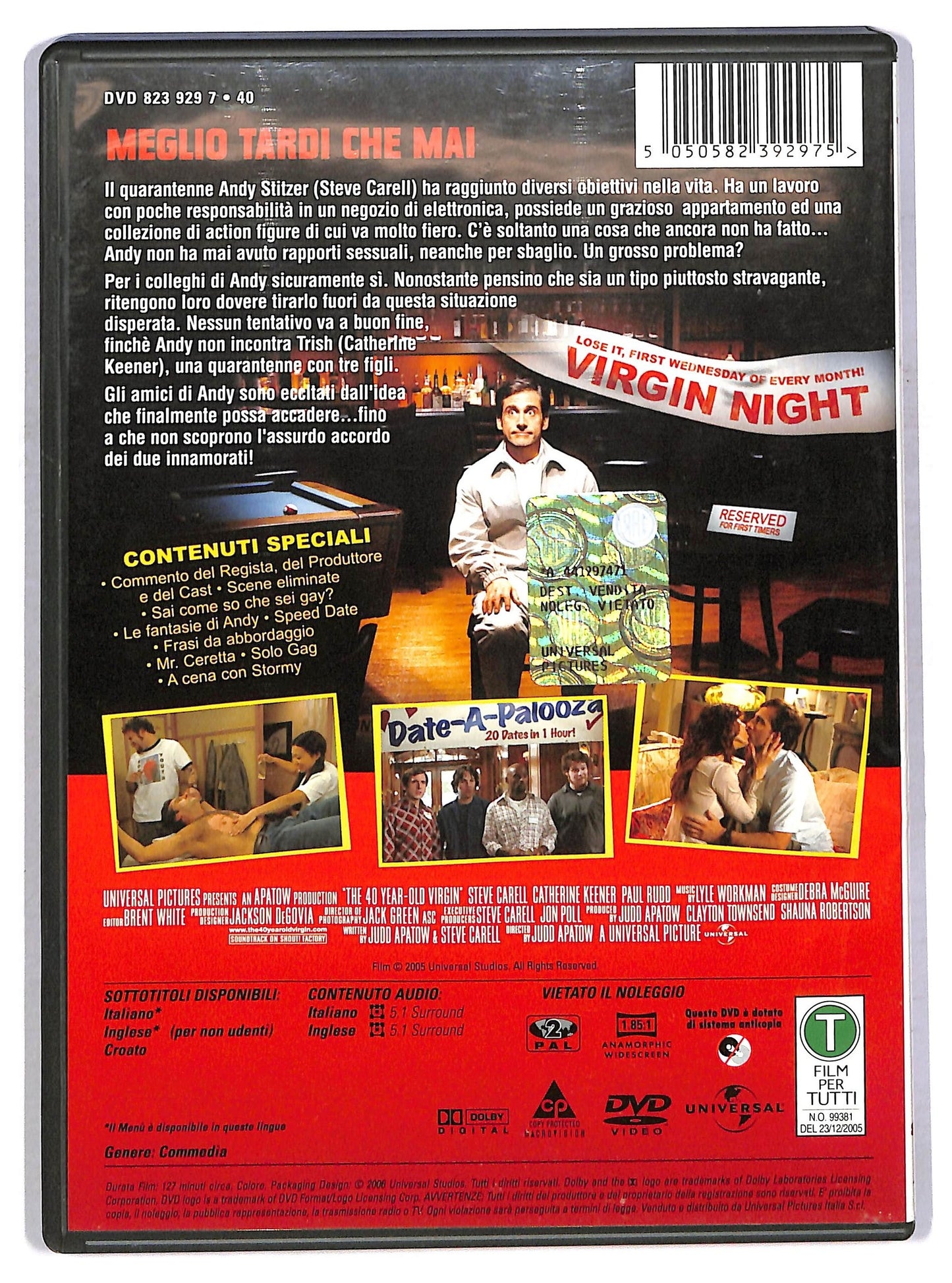 EBOND 40 anni vergine DVD D798331