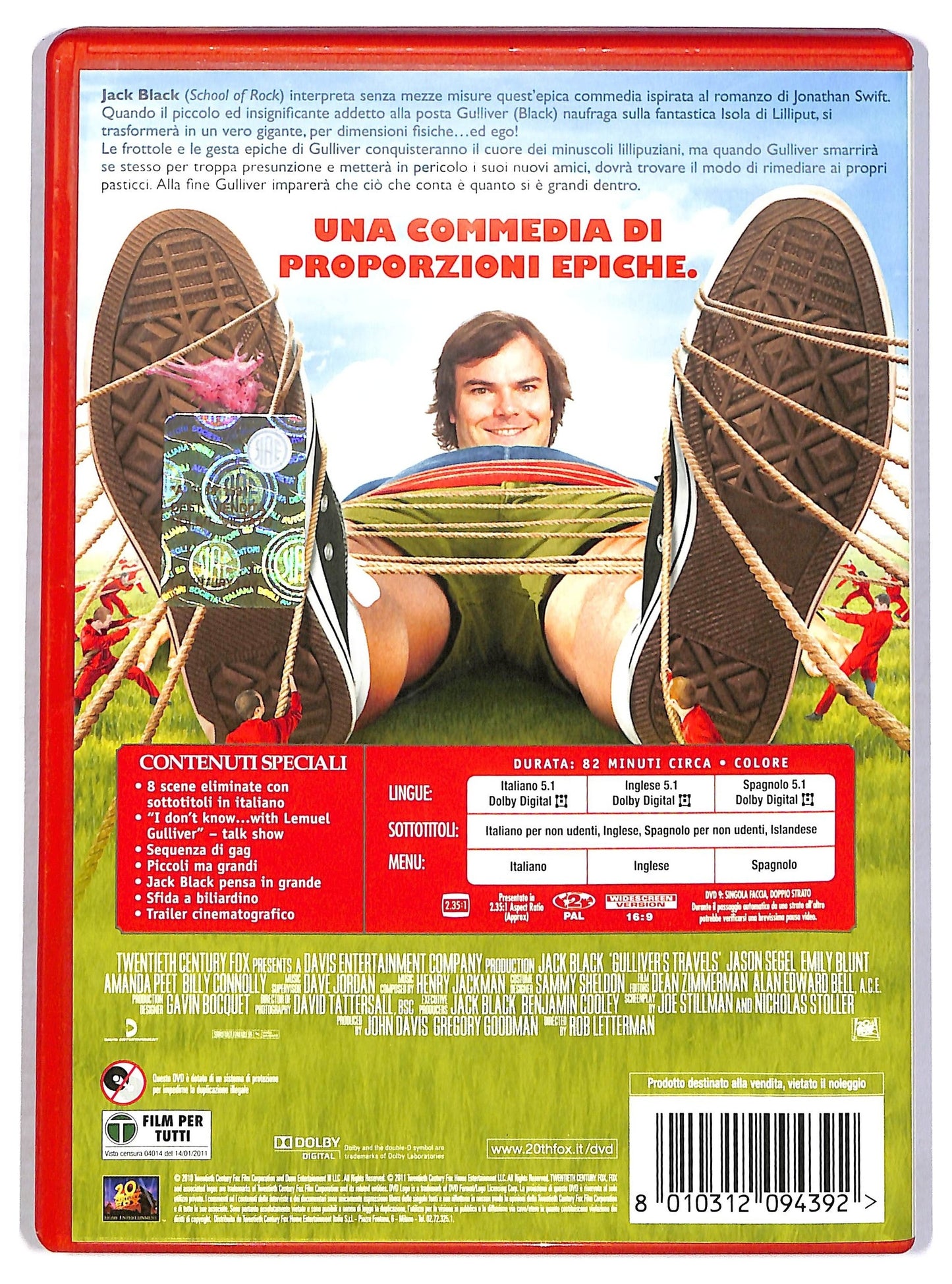 EBOND I fantastici viaggi di Gulliver DVD D798337