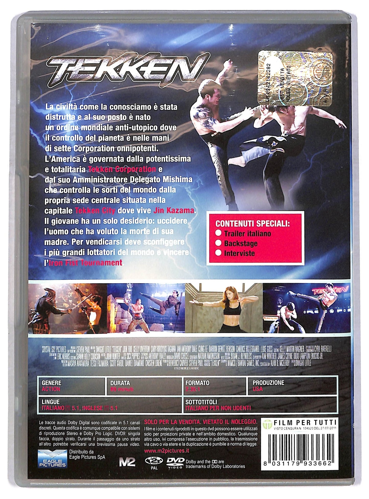 EBOND Tekken DVD D798344