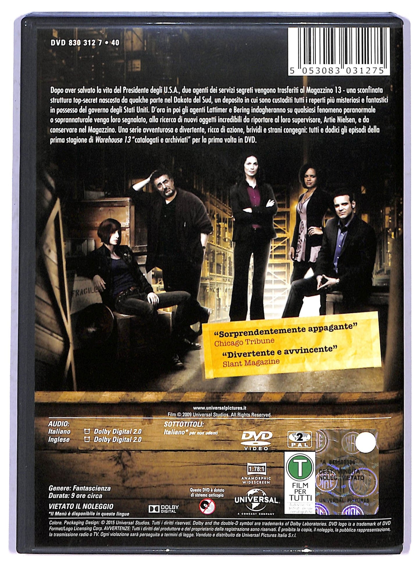 EBOND Warehouse 13 Stagione 1 DVD D798411