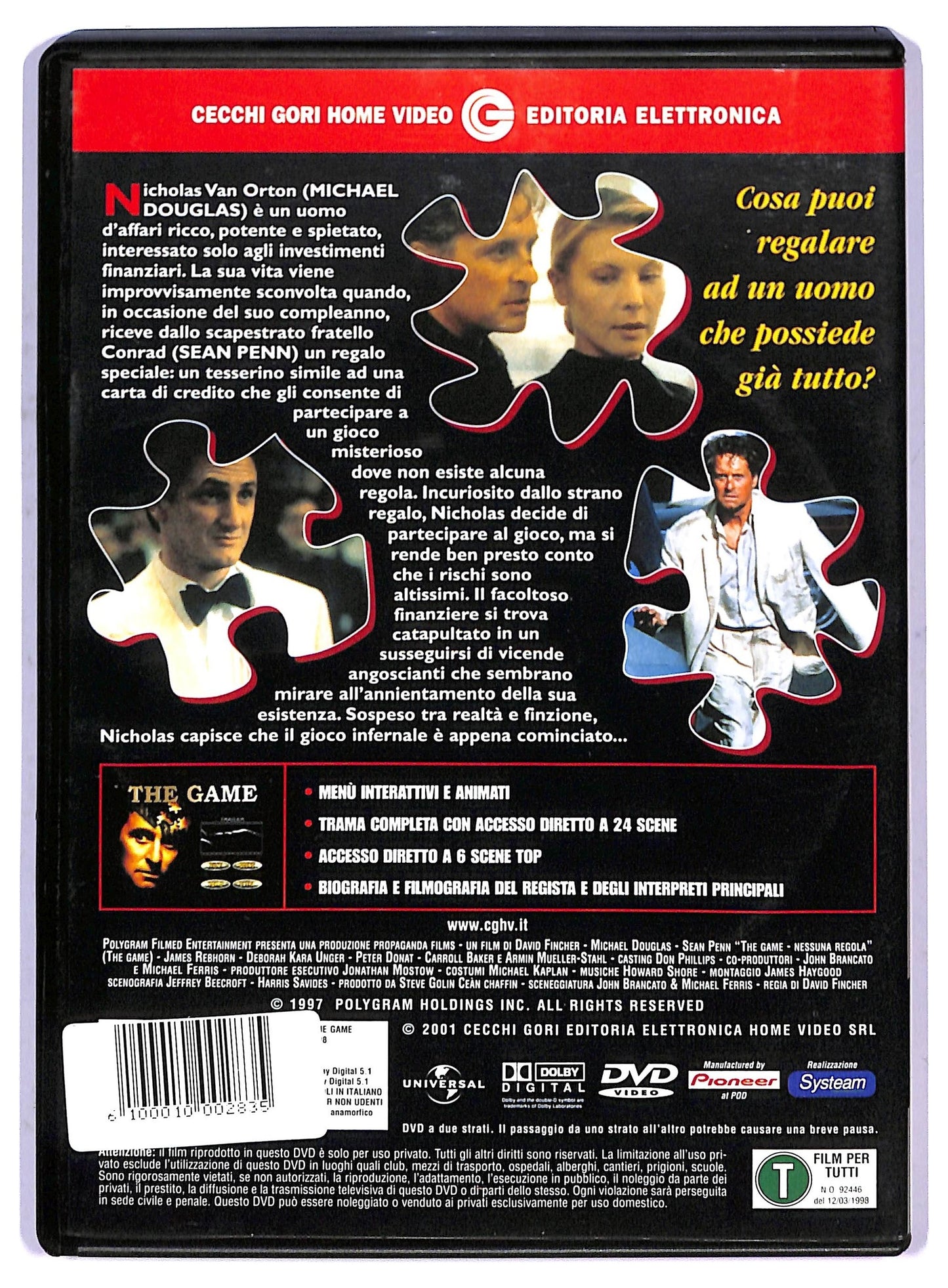 EBOND The Game - Nessuna Regola DVD D798413