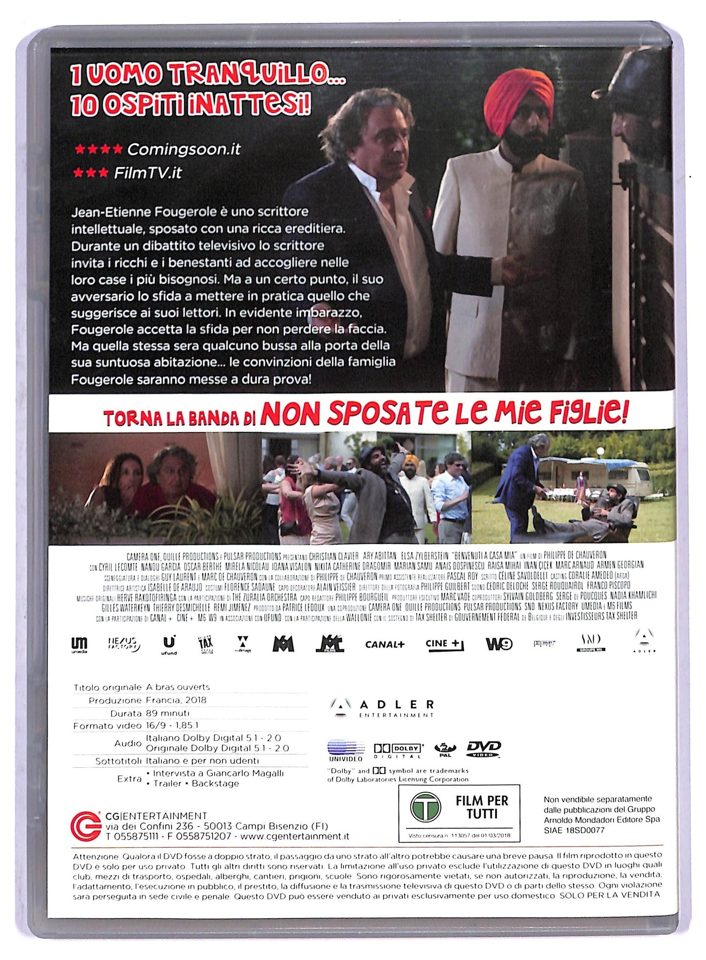 EBOND Benvenuti a casa mia EDITORIALE DVD D798634