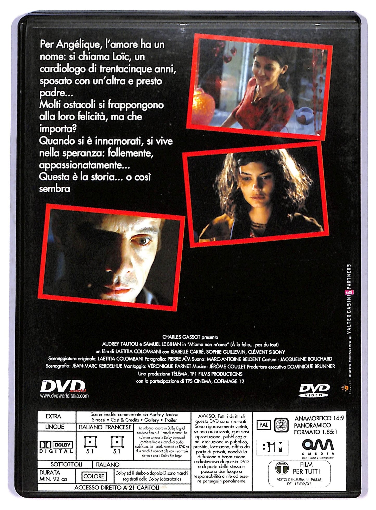 EBOND M'ama non m'ama EDITORIALE DVD D798636