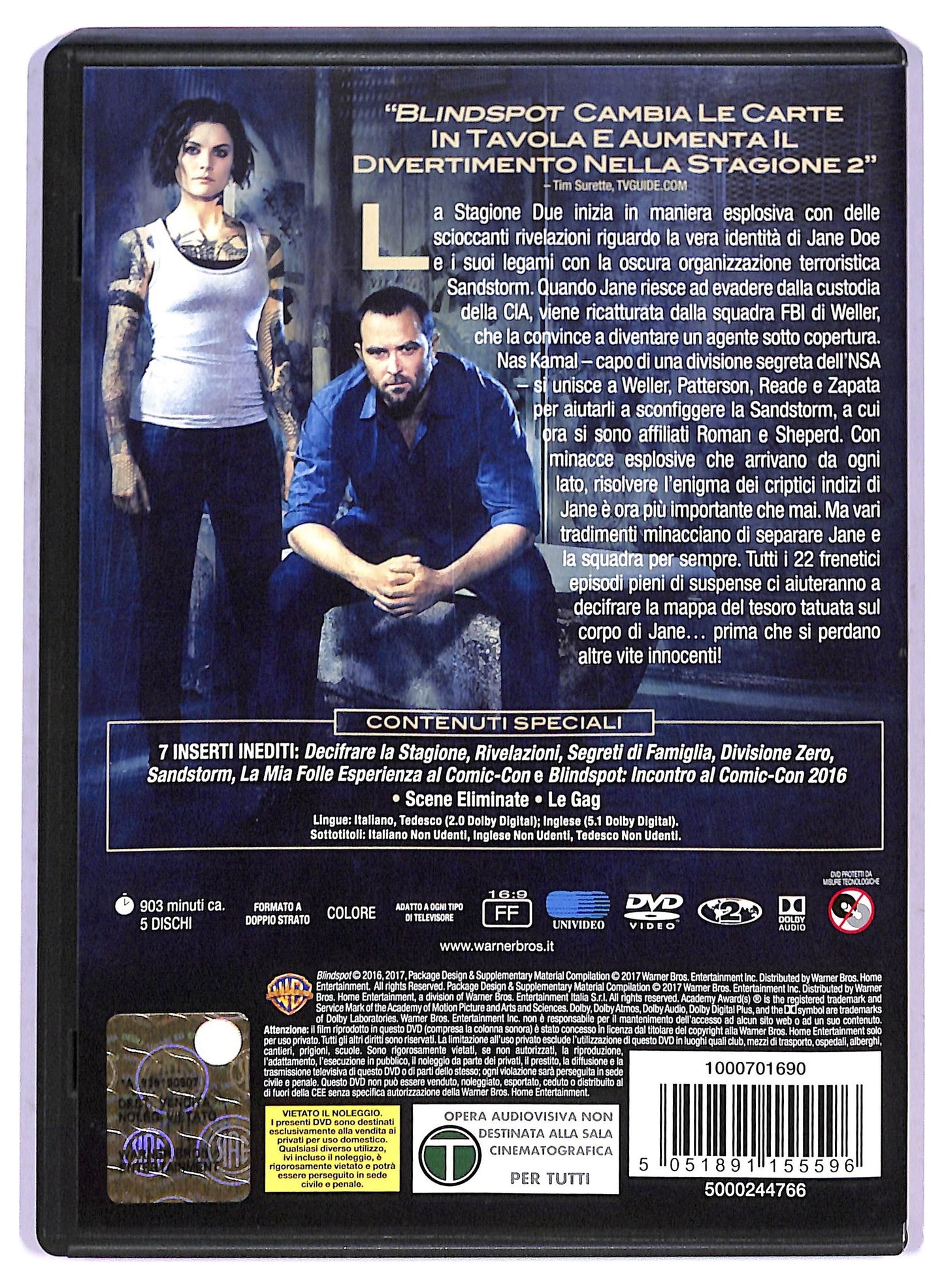 EBOND Blindspot , Seconda Stagione DVD D798730