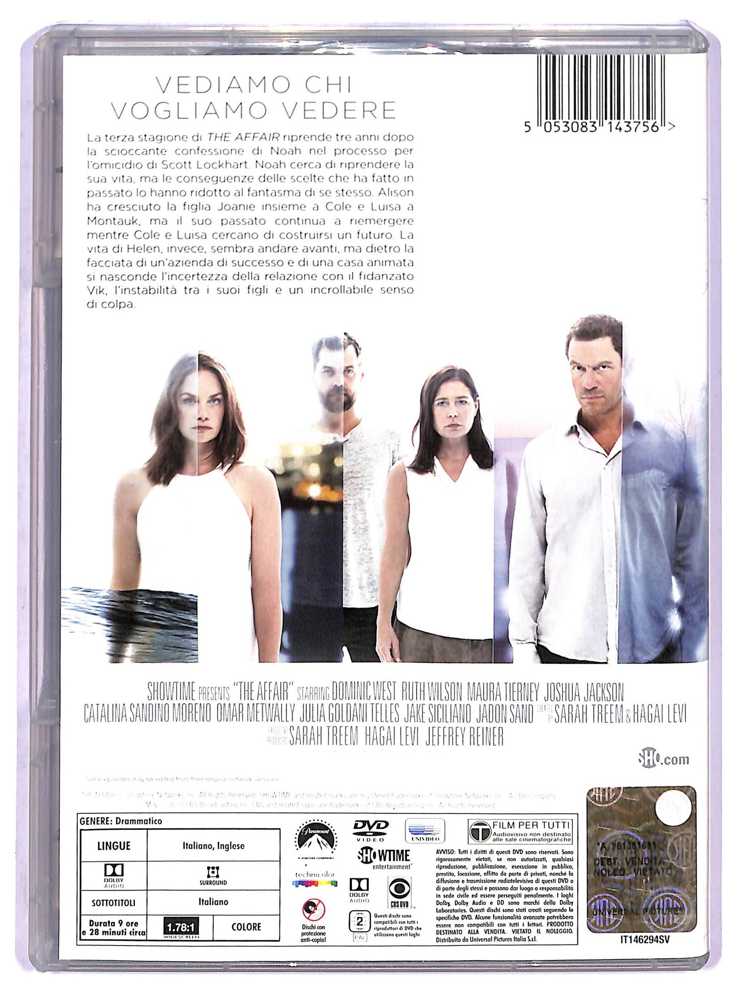EBOND The Affair - Stagione 3 - Serie TV ita (4 DVD) D798741