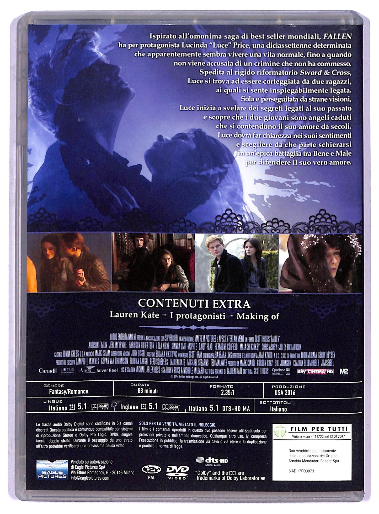 EBOND Fallen EDITORIALE DVD D798751