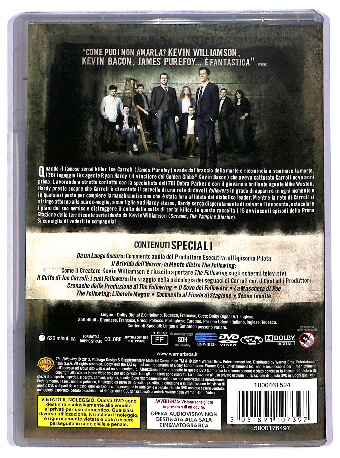 EBOND Following (The) Prima Stagione Completa DVD D798902