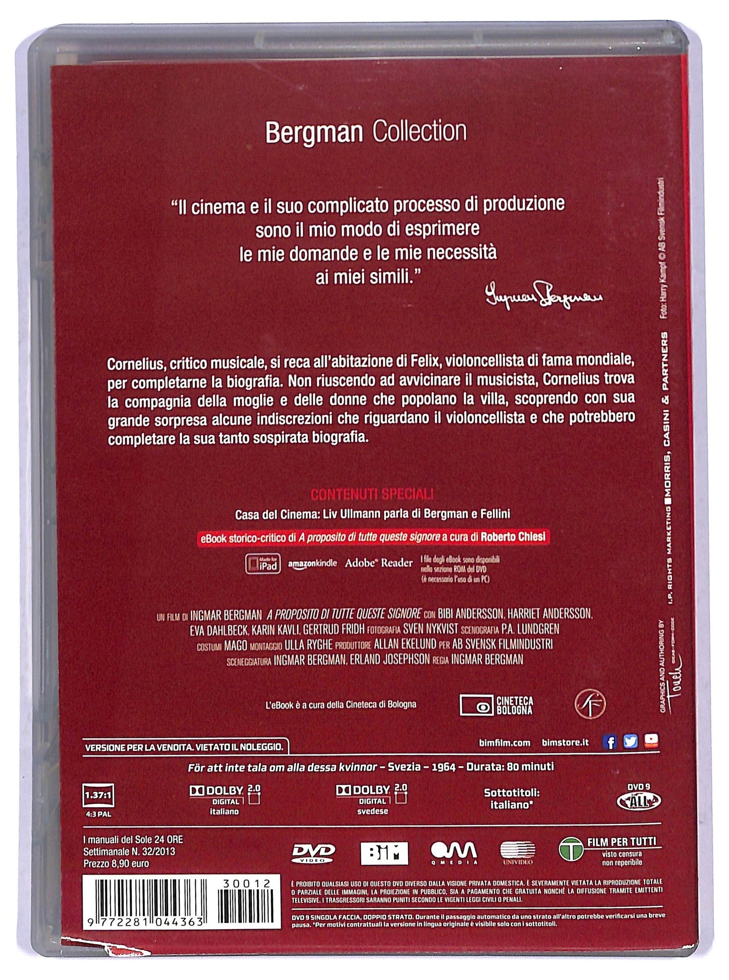 EBOND A proposito di tutte queste signore vol.12 EDITORIALE DVD D798921