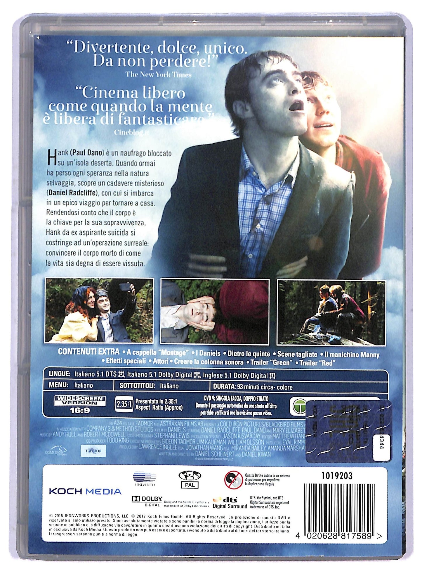 EBOND Swiss Army Man - Un Amico Multiuso DVD D798950