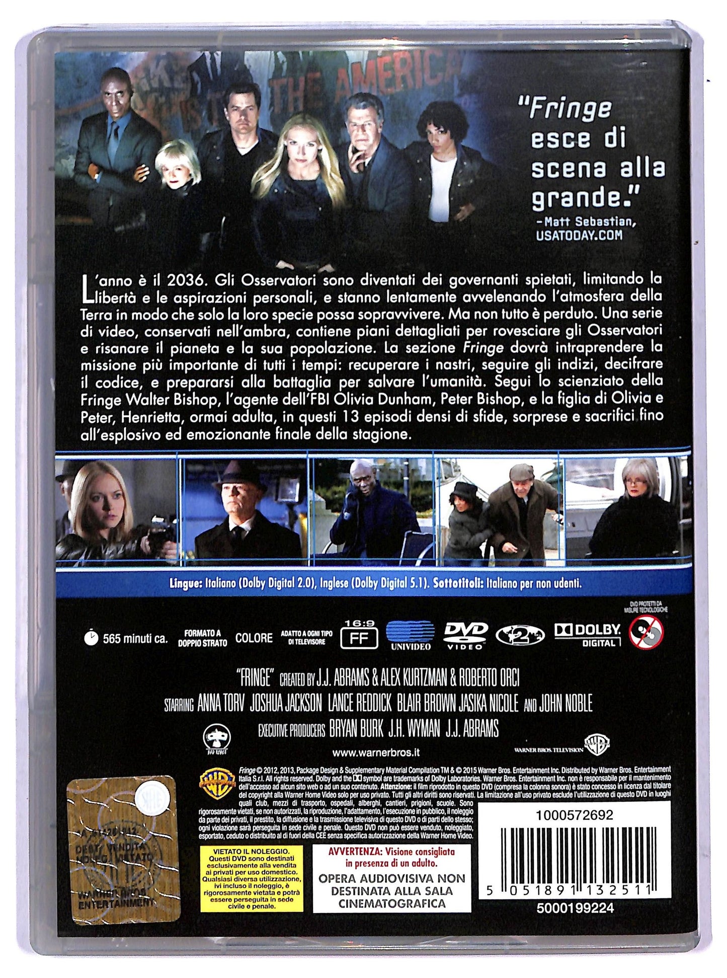 EBOND Fringe - Stagione 05 (4 Dvd) D799060