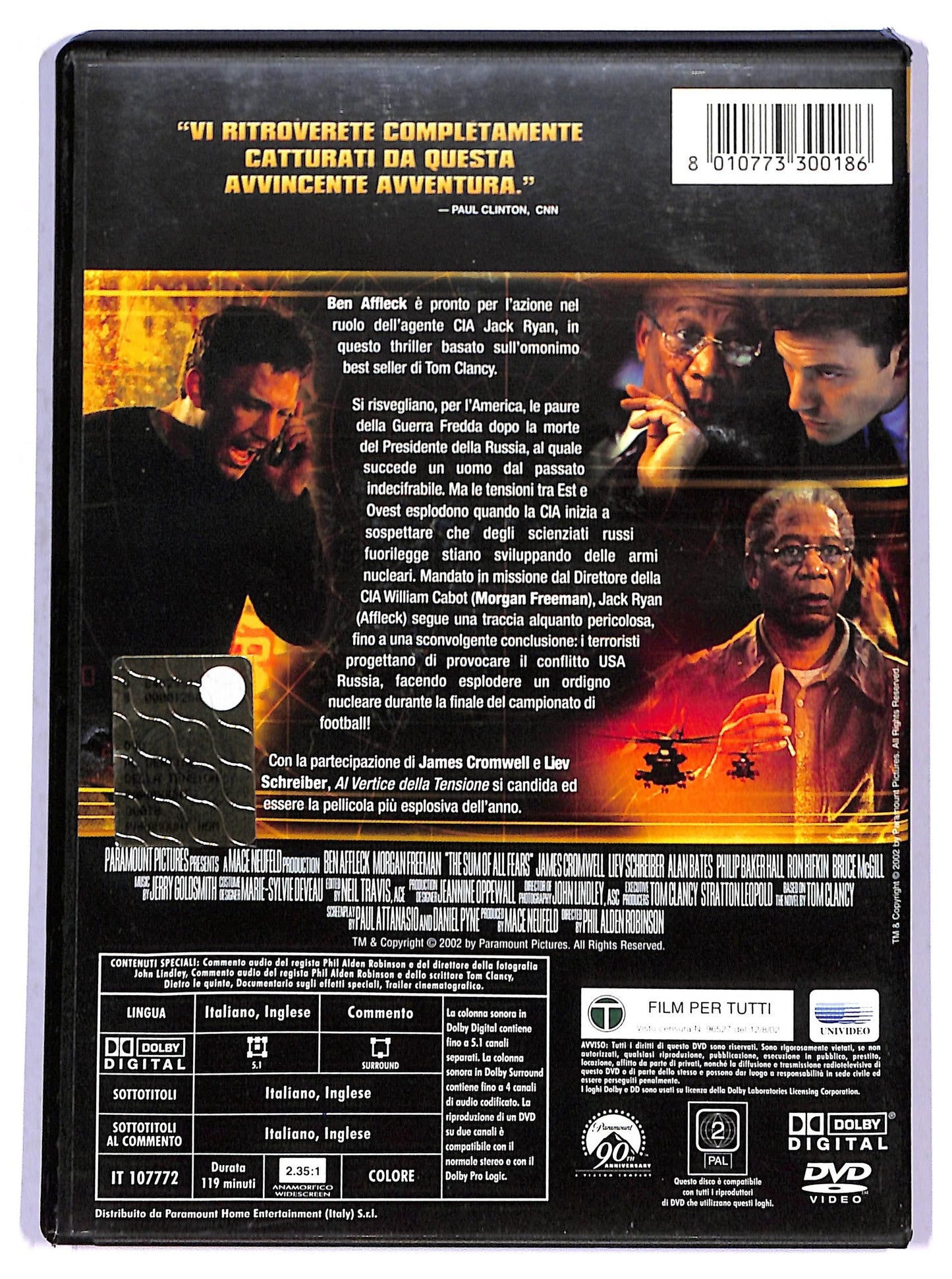EBOND Al vertice della tensione NOLEGGIO DVD D799154