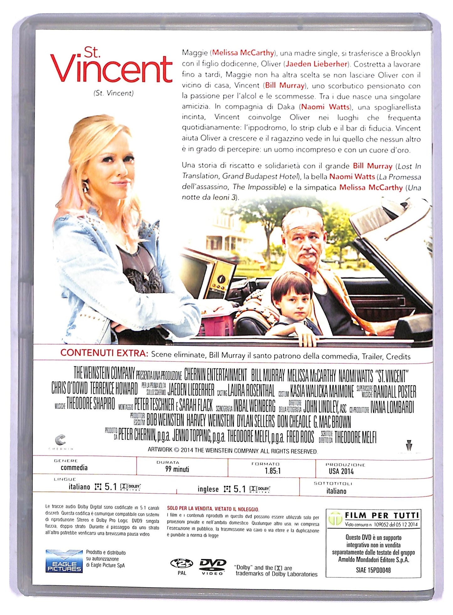 EBOND St.Vincent EDITORIALE DVD D799241