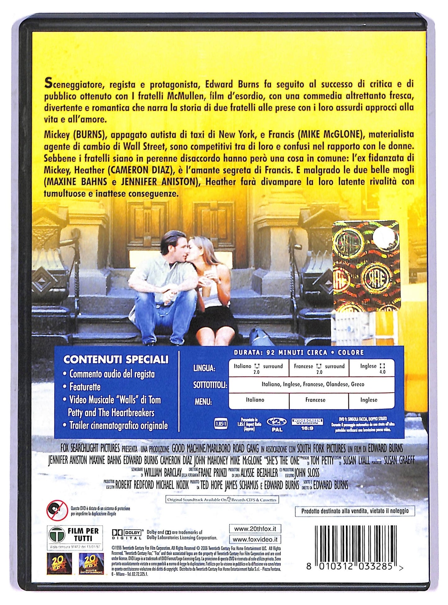 EBOND il sense dell'amore DVD D799246