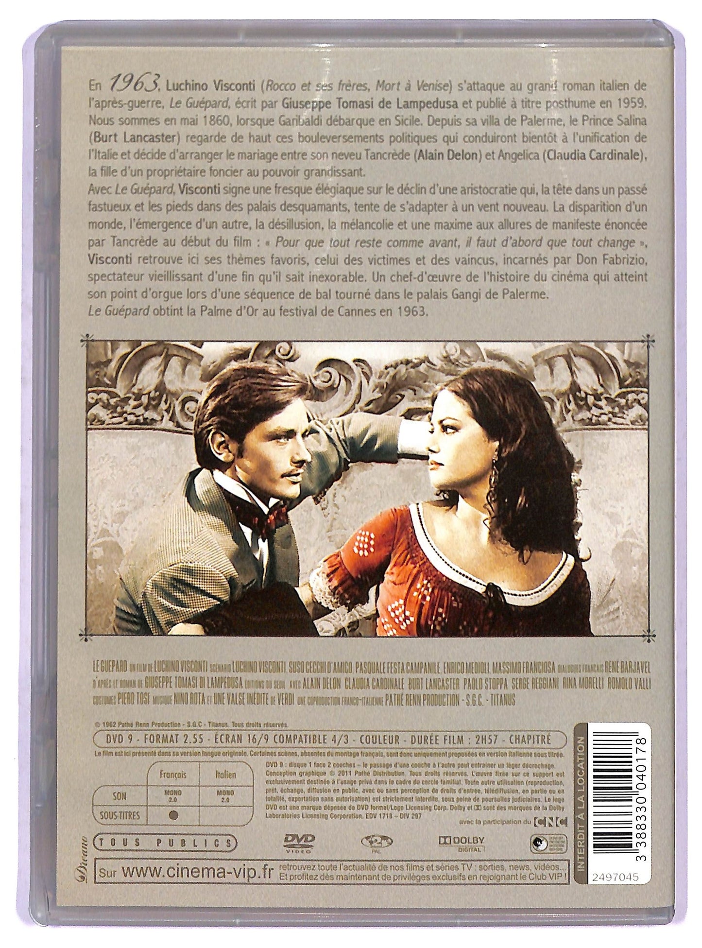 EBOND Le Guepard DVD D799304