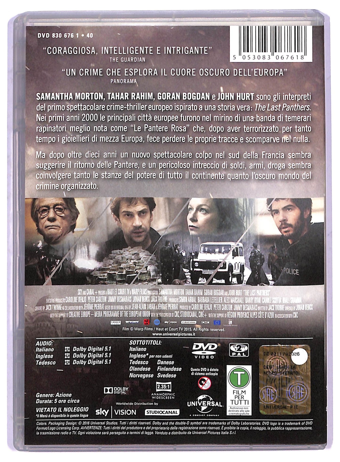 EBOND The Last Panthers Stagione 1 Tre Dischi DVD D799319