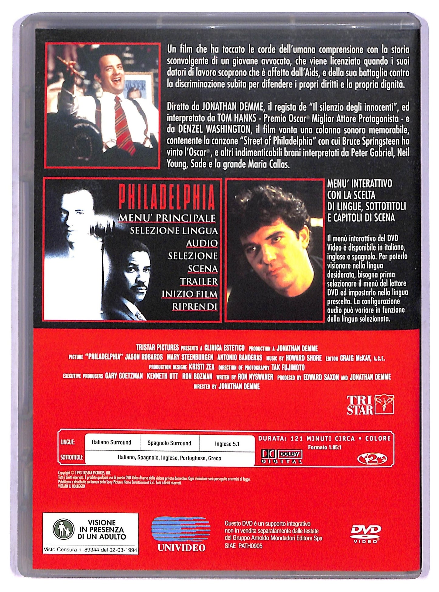 EBOND Philadelphia EDITORIALE DVD D799354