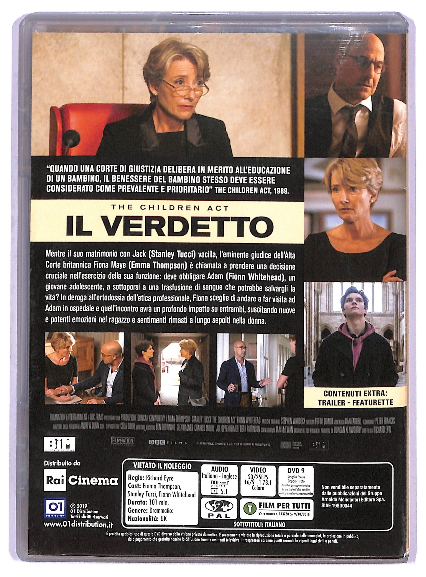 EBOND The Children Act - Il verdetto EDITORIALE DVD D799424
